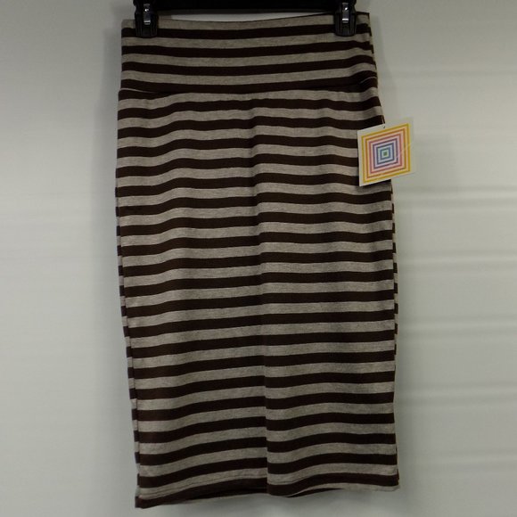 LuLaRoe Dresses & Skirts - LuLaRoe Cassie Striped Pencil Skirt Size XS NWT